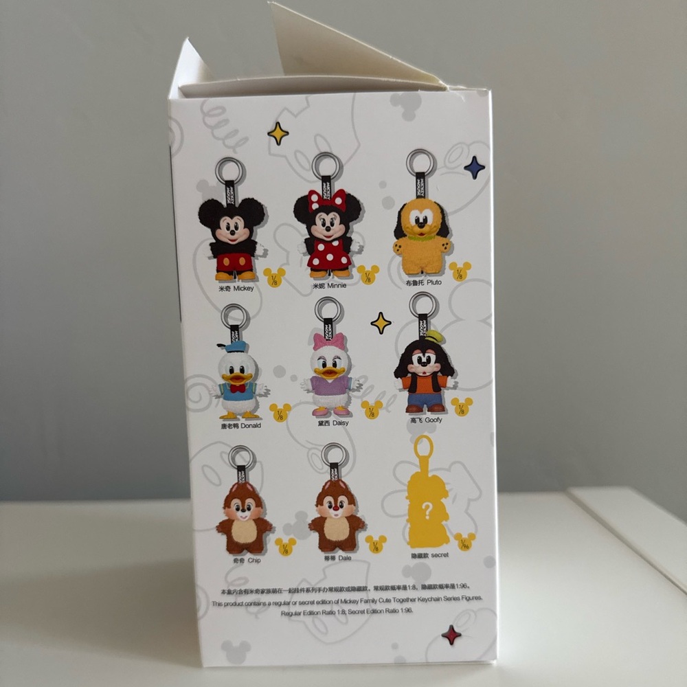 Pop Mart MICKEY FAMILY CUTE TOGETHER KEYCHAIN PLUSHIE - Goofy - Picture 6 of 6